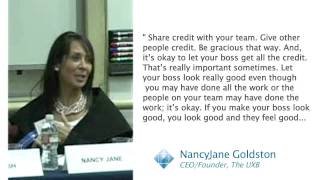 How to Praise and Criticize Employees Correctly with NancyJane Goldston [upl. by Ikkin]