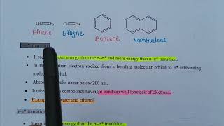 Uv spectroscopyIntroduction Principle electronic transition and spectral shifts [upl. by Shreeves]