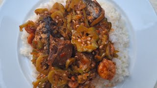 Stew Okra [upl. by Juline]