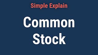 Common Stock What It Is Different Types vs Preferred Stock [upl. by Anelhtak]