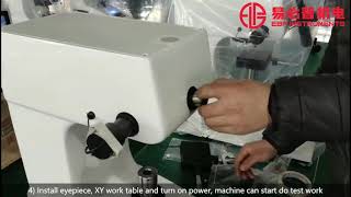 micro vickers hardness tester [upl. by Yunfei100]