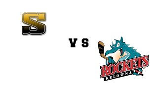 Strathcona Warriors vs Kelowna Rockets [upl. by Wheelwright]