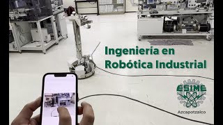 Carrera de Ingeniería en Robótica Industrial ESIME Unidad Azcapotzalco IPN [upl. by Naesar407]