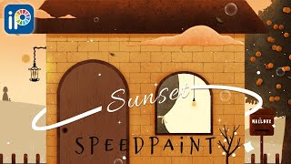 Sunset  Speedpaint [upl. by Oine]