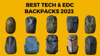 15 Best Tech amp Everyday Carry EDC Backpacks 2023 [upl. by Reteip]