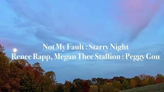 Not My Fault Renee RappMegan Thee Stallion  Starry Night Peggy Gou Mashup [upl. by Jana]