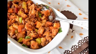 Smoky Chorizo Stuffing [upl. by Nairret]