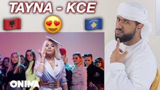 ARAB REACTION TO ALBANIAN MUSIC BY Tayna  Kce THIS IS TOO MUCH [upl. by Ahseikal]