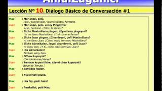 Curso de Mapudungun 10 Diálogo de Conversación Básico [upl. by Philander]