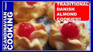 How To Make Danish Almond Christmas Cookies 🎄 Småkager [upl. by Naej408]