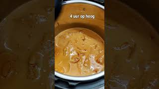 Thaise rode curry met kip uit de slowcooker [upl. by Cami549]