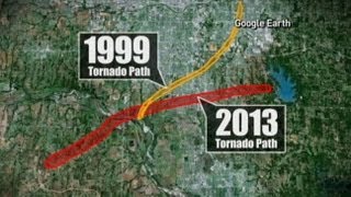 Tornado Destroys City for 2nd Time Moore Oklahoma Devastated by 1999 Twister [upl. by Asilet]