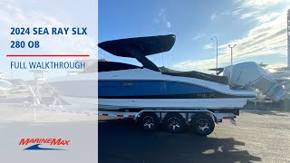 Brand New 2024 Sea Ray SLX 280 Outboard  MarineMax Orlando [upl. by Pevzner]