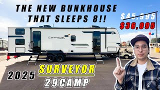 2025 Surveyor 29CAMP THIS TRAVEL TRAILER IS SO AFFORDABLE AND WILL SLEEP THE ENTIRE FAMILY MUST SEE [upl. by Manning]