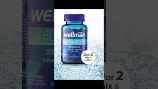 Wellman Gummies Multivitamins for Men [upl. by Dreda904]