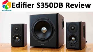 Edifier S350DB 21 Bookshelf Speaker and Subwoofer Review [upl. by Rizzo21]