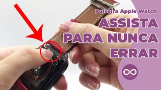 Como Trocar as Pulseiras CORRETAMENTE  Pulseiras Apple Watch [upl. by Nnaillek538]