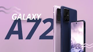 Galaxy A72 o melhor e mais avançado Galaxy A Porém contudo entretanto todavia [upl. by Ataynek]