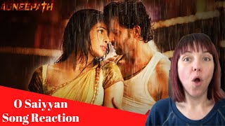 O Saiyyan Song REACTION Hrithik Roshan Priyanka Chopra [upl. by Amapuna]