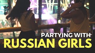 PARTYING WITH RUSSIAN GIRLS IN BALI  FINNS BEACH CANGGU [upl. by Fidellas]