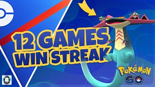 12 games win streak with this Great League team Pokemon GO PvP [upl. by Plotkin128]