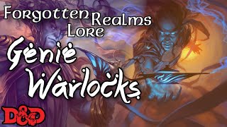 Genie Warlocks The Shair  Forgotten Realms Lore [upl. by Auod]