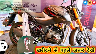 Hero Xtreme 160 R 4v  New Xtreme 160r 4v 2024 Black Colour Sport Bike xtreme160r sportsbike hero [upl. by Attolrahc]