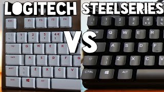 Logitech G915 vs SteelSeries Apex Pro TKL  which is snazzier [upl. by Nohsauq]