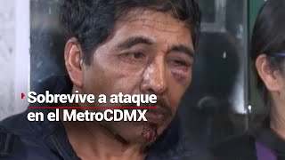 ¿CÓMO FUE  Sobreviviente del ataque en el Metro Tacubaya en CDMX narra lo que vivió [upl. by Sigler]