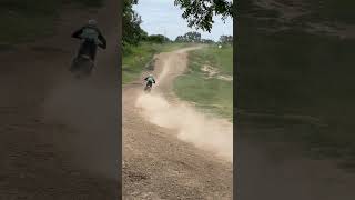 Fun hard pack track motocross dirtbike kx450 offroad [upl. by Netta]