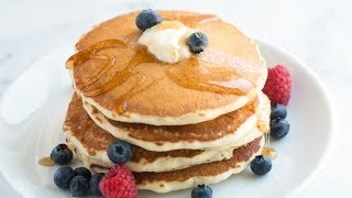 Easy Fluffy Pancakes Recipe  How to Make Pancakes from Scratch [upl. by Yht650]