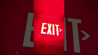 Exit Sign and Emergency lighting Testing and Setup 4 [upl. by Sender]