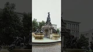 Brunnen am Paradeplatz in Mannheim [upl. by Negyam]