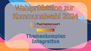 Freie Wähler Zittau e V im Interview zum Thema Integration [upl. by Firooc]