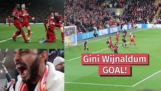 Gini Wijnaldum GOAL Liverpool vs Atletico Madrid [upl. by Sowell]