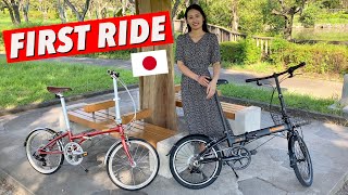 Folding Bike First Ride Review  DAHON HIT Vs DAHON Boardwalk D7 [upl. by Arrik752]