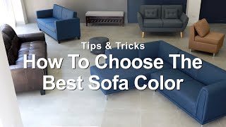 How To Choose The Best Sofa Color  MF Home TV [upl. by Eaner]