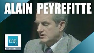 Alain Peyrefitte partisan de la peine de mort  Archive INA [upl. by Demakis]