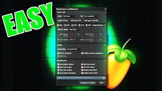 How To Get THE BEST Export Settings FL Studio [upl. by Tiffani924]