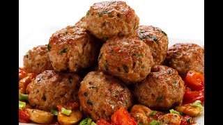 Boulettes de viande Sauce tomate  Vidéo Bonus [upl. by Loree834]