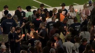 Candlelight vigil held for victims of Apalachee High School shooting [upl. by Oiramat]