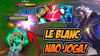 LEB LANC NÃO JOGA CONTRA SYLAS Sylas vs LeBlanc  Sem miccam [upl. by Bevin]