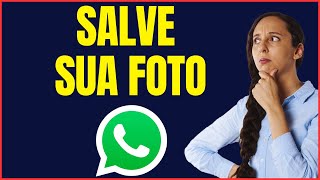 COMO SALVAR FOTO DO PERFIL DO WHATSAPP [upl. by Rida]