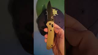 Benchmade Griptilian 551 Coyote Tan in D2 Cabelas Exclusive for 99 benchmade axislock edc [upl. by Ethelda]