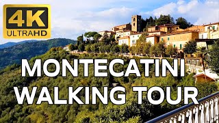 Montecatini Tuscany Walking Tour 4k [upl. by Malena436]