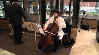 Classical music Flash Mob at Yawkey Center  DanaFarber Cancer Institute [upl. by Vastha]