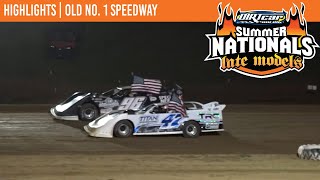 DIRTcar Summer Nationals Late Models  Old No 1 Speedway  July 2 2024  HIGHLIGHTS [upl. by Elenaj184]