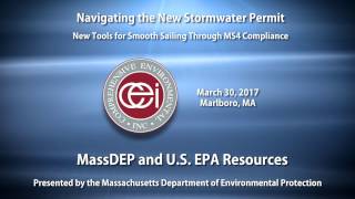 MassDEP and US EPA MS4 Stormwater Resources [upl. by Nreval]