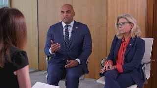 Full interview  Liz Cheney Colin Allred sit down after Cheney endorsed the Democrat for Senate [upl. by Jolynn]