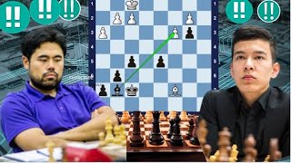 The Best Chess Match By Nodirbek Abdusattorov vs Hikaru Nakamura [upl. by Anaidiriv257]